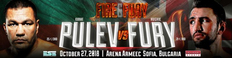 Fury vs Pulev - October 27 - Sofia, Bulgaria @ Sofia, Bulgaria | Sofia | Sofia City Province | Bulgaria