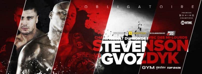 Stevenson vs Gvozdyk - December 1 - Quebec @ Quebec | Quebec | Canada