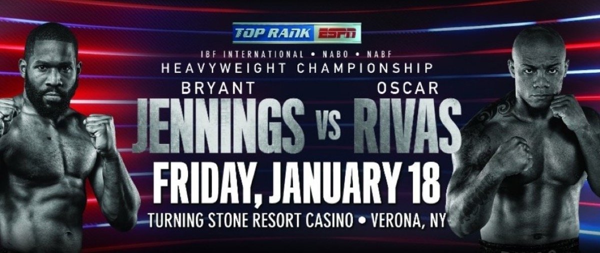 Jennings vs Rivas - January 18 - Verona, N.Y. @ Verona, N.Y. | Verona | New York | United States