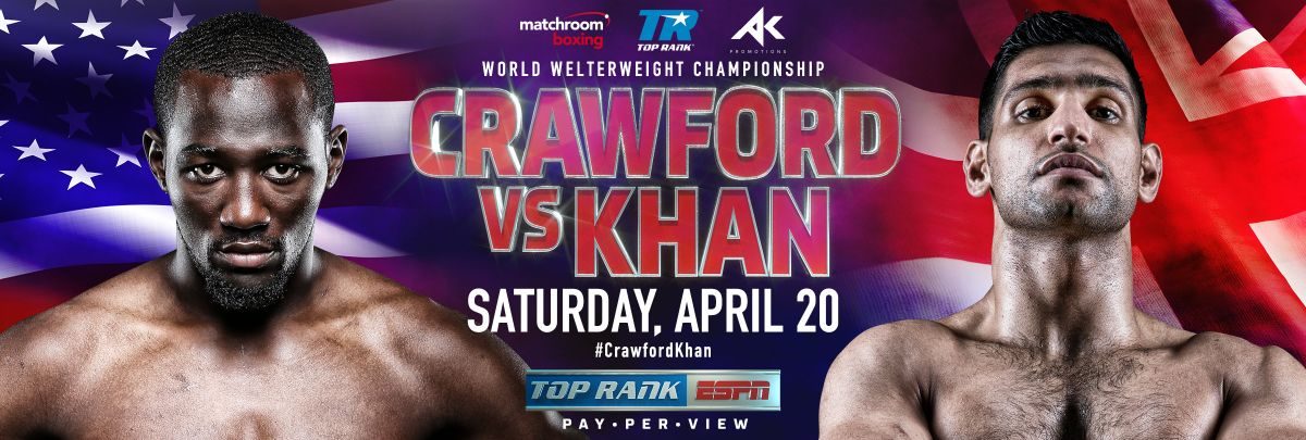 Crawford vs Khan - April 20 - MSG, NY @ Madison Square Garden. | New York | New York | United States