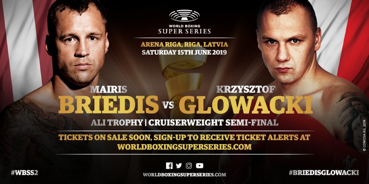 Briedis vs Glowacki - June 15 - Riga, Latvia @ Arena Riga in Riga, Latvia. | Rīga | Latvia