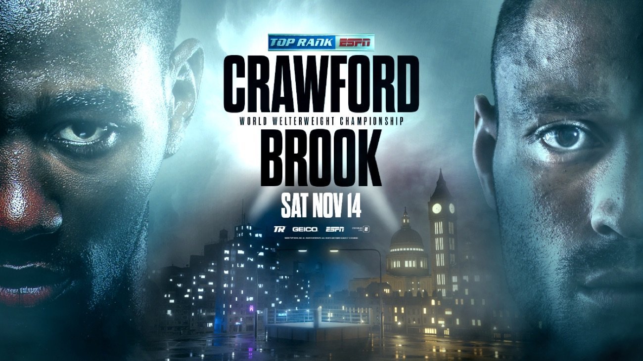 Crawford vs Brook - ESPN, Premier Sports 1 - Nov 14 @ TBA | New York | United States
