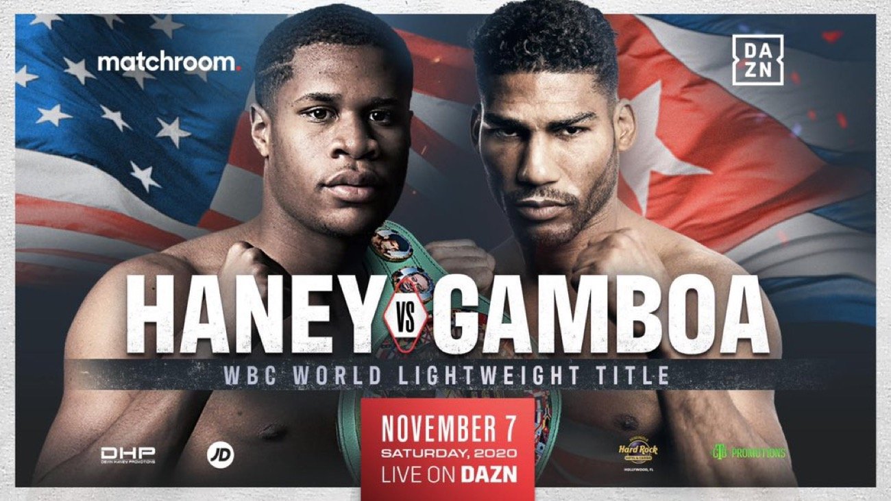 Haney vs Gamboa - DAZN - November 7 @ Seminole Hard Rock Hotel & Casino Hollywood, Florida, | Hollywood | Florida | United States